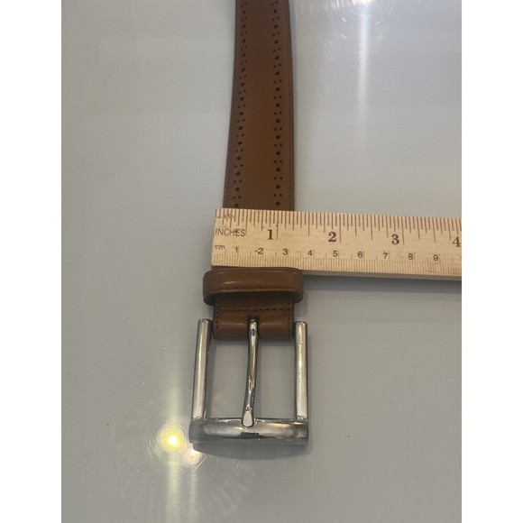 Jos. A. Bank Men’s Belt Italian Genuine Leather  Brown  Size 40 Dress Signature - Picture 9 of 10